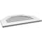 Ekena Millwork Octagonal Top Surface Mount PVC Gable Vent w/ 3-1/2"W x 1"P Standard Frame, 26"W x 18"H GVPOT26X1801SN - alternate 2